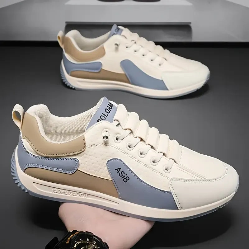 Baskets confortables pour hommes avec soutien de la voûte plantaire