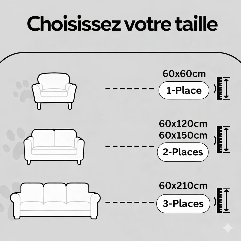 Housse de protection matelassée antidérapante en peluche pour canapé pour animaux de compagnie