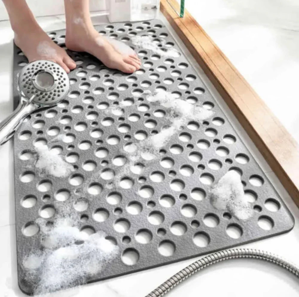 Tapis de Sécurité de Douche Antidérapant Premium avec Ventouses Puissantes