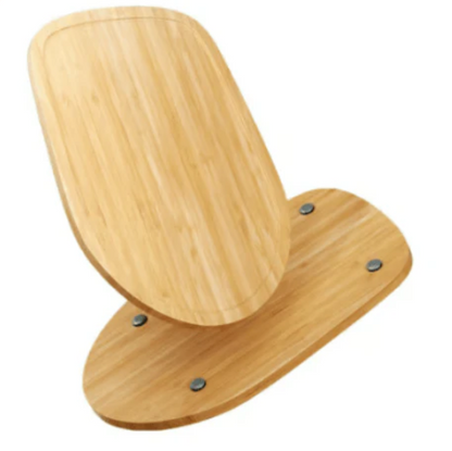 Plateau coulissant pour mixeur en bambou fait main