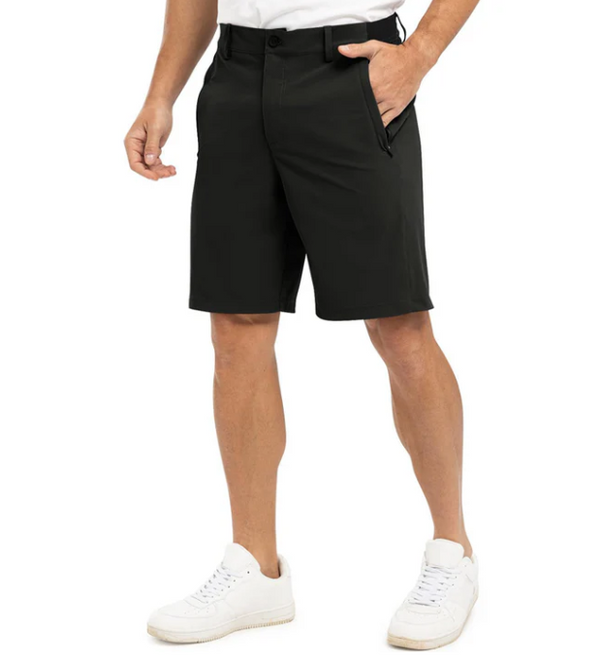 Short de golf décontracté léger, extensible et à séchage rapide pour homme