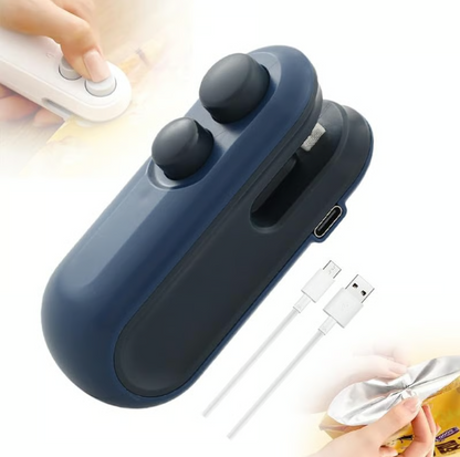 Mini scelleuse thermique rechargeable avec cutter et aimant