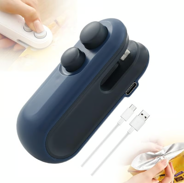 Mini scelleuse thermique rechargeable avec cutter et aimant