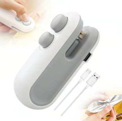 Mini scelleuse thermique rechargeable avec cutter et aimant