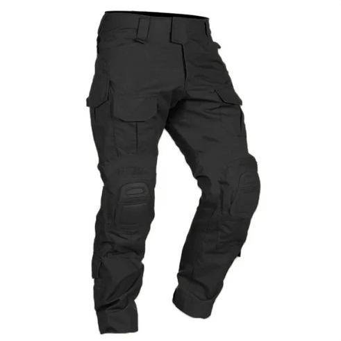 Pantalon cargo renforcé pour homme avec protections amovibles aux genoux