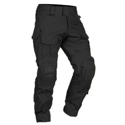 Pantalon cargo renforcé pour homme avec protections amovibles aux genoux