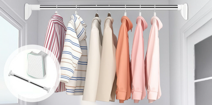 Tige télescopique réglable sans perçage