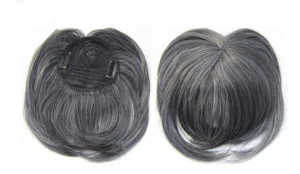 Postiche Femme Respirant à Clip avec Attache Élastique