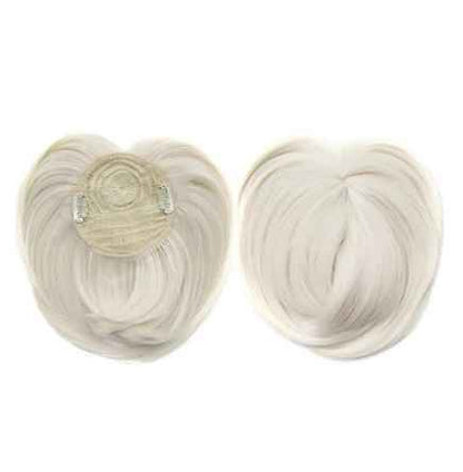 Postiche Femme Respirant à Clip avec Attache Élastique