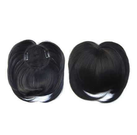 Postiche Femme Respirant à Clip avec Attache Élastique