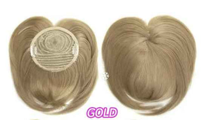 Postiche Femme Respirant à Clip avec Attache Élastique