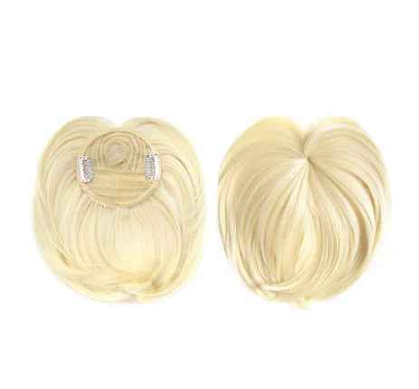 Postiche Femme Respirant à Clip avec Attache Élastique