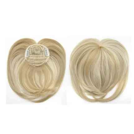 Postiche Femme Respirant à Clip avec Attache Élastique