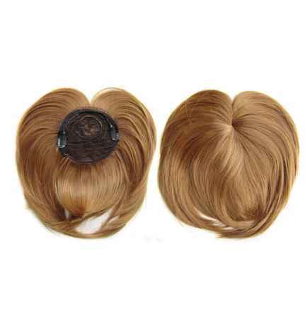 Postiche Femme Respirant à Clip avec Attache Élastique